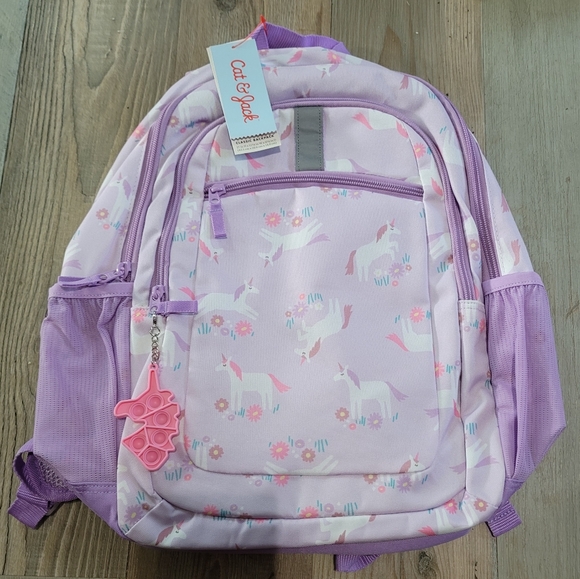 Cat & Jack Other - Kids' Adaptive 17" Backpack Unicorn - Cat & Jack